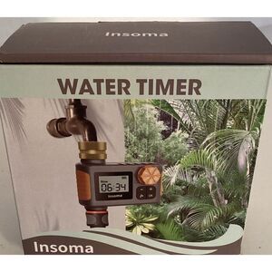 Water Sprinkler Hose Timer Brass Inlet Rain Delay Yard Irrigation